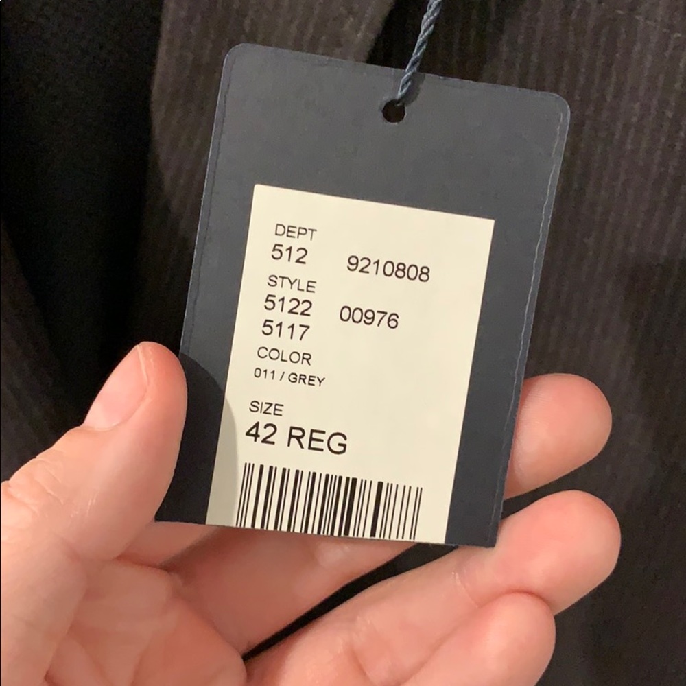 *NWT* Dark Gray Daniel Hector Blazer - Picture 4 of 7
